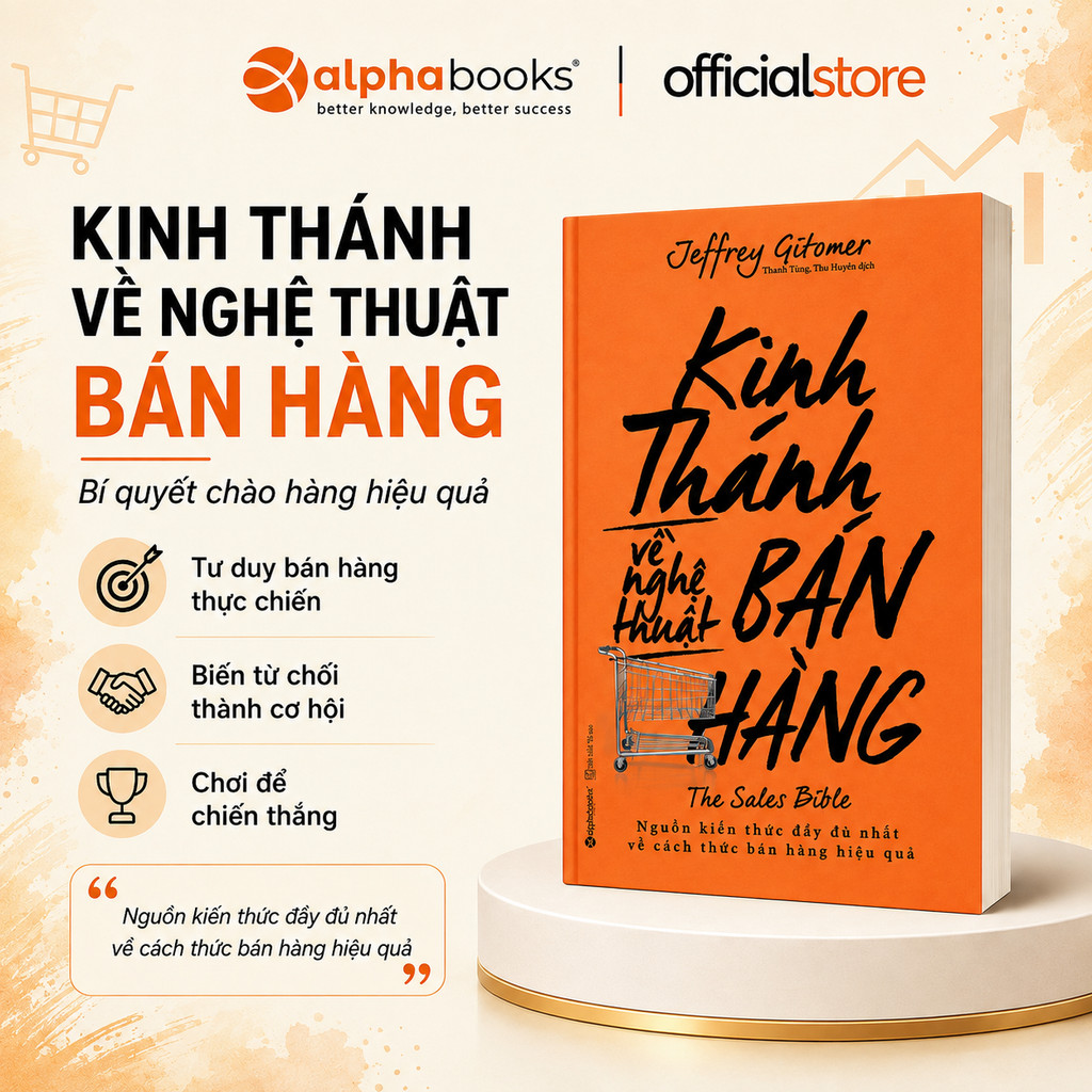 Sách - Kinh Thánh Về Nghệ Thuật Bán Hàng - The Sales Bible - (Alpha Books)