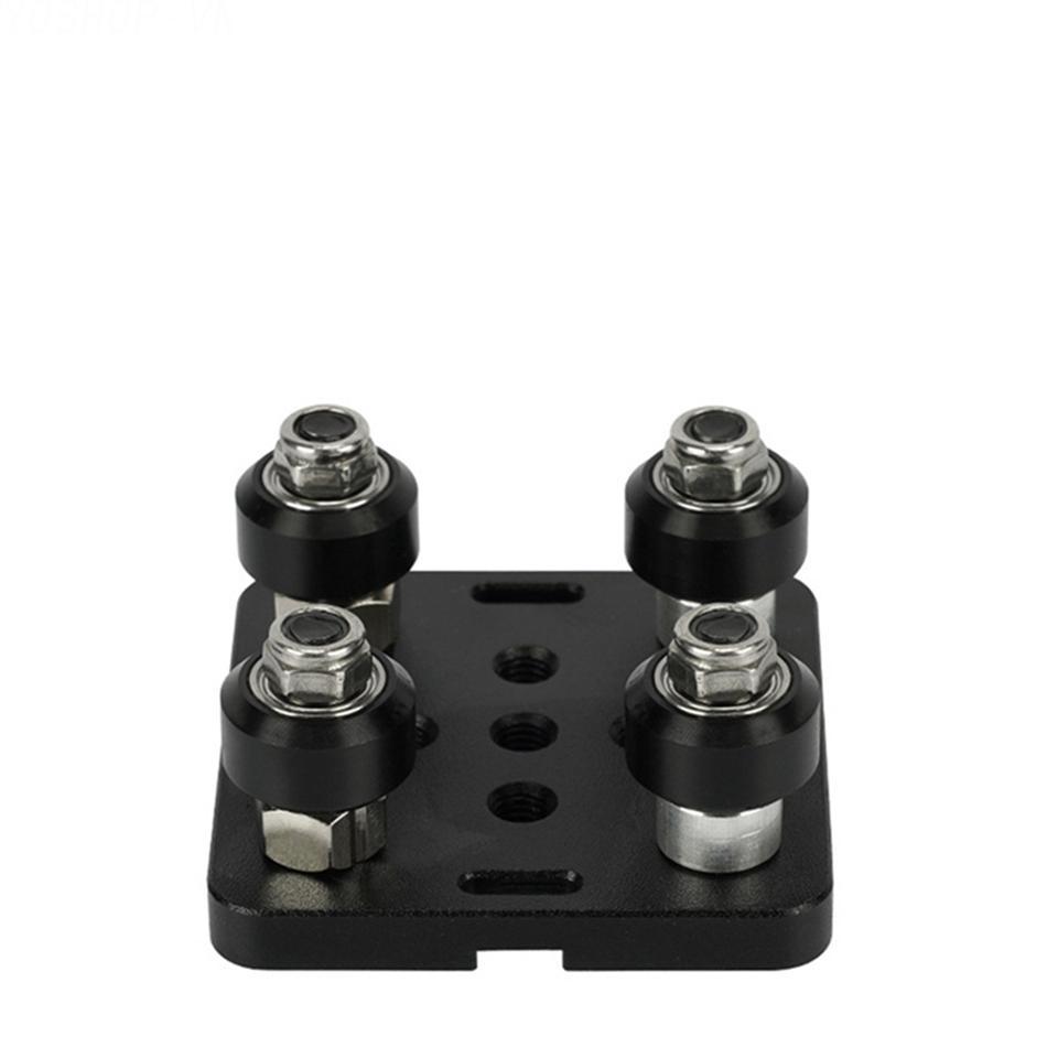 [Ysp]5-For Wheel Mounting Kit for Mini For 3D Printers Includes Hardware Black Finish