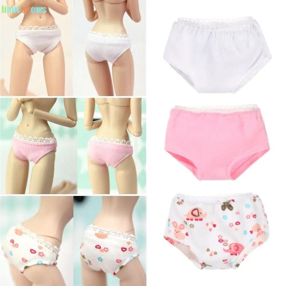 GIỚI HẠN SHOWS Đồ lót búp bê, Quần lót búp bê đa kích thước Quần lót, Phụ kiện búp bê Quần lót búp b