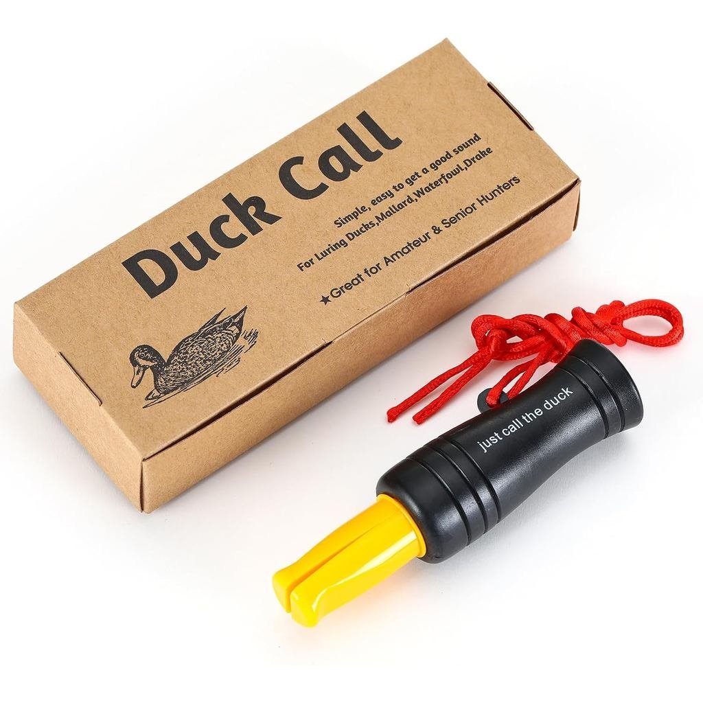 Duck Call Whistle - Loud Sound Duck Call for Hunting, Realistic Mallard Duck Call, Easy-to-Use Duck 