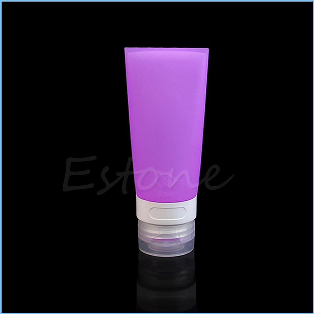 EZ Travel Silicone Bao Bì Chai Lotion Tắm Dầu Gội Ống 60ML