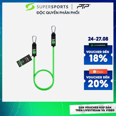 Dây Tập Đàn Hồi Ptp Powertube Elite Medium - Xanh Lá - PTP E3