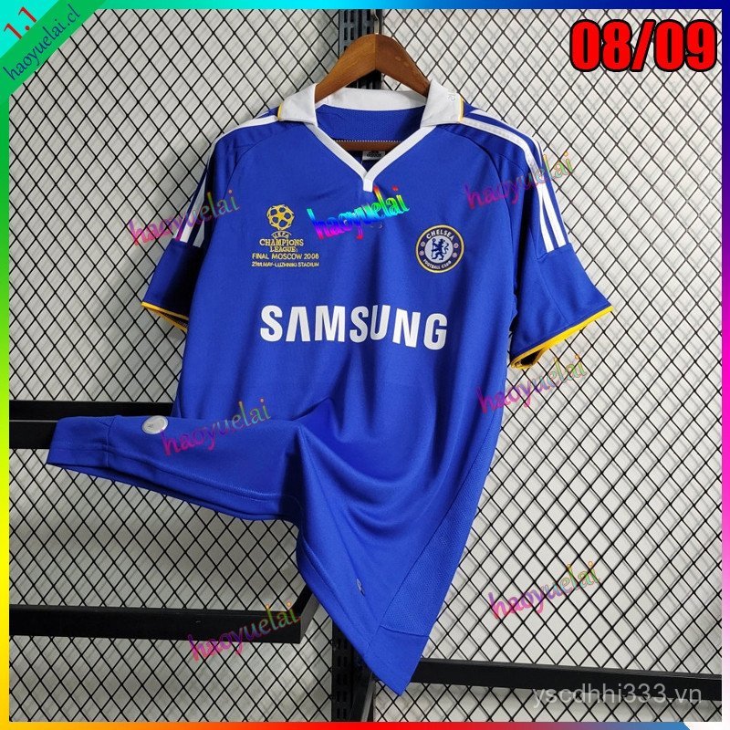 Chelsea Retro 2008 / 09 Áo Futbol địa phương TRKY