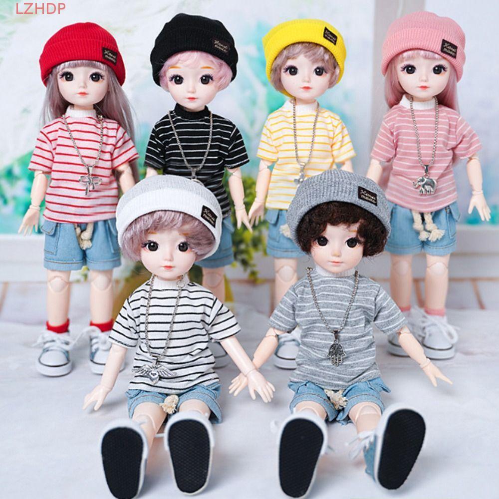 LZHDP Thích hợp cho quần áo búp bê 12 inch, Quần áo búp bê Kawaii 30cm đầy màu sắc, Bộ quần áo búp b