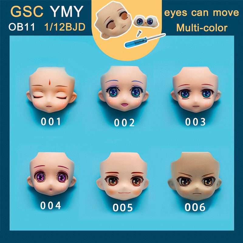 YMY Doll Face GSC Face Shell Nendoroid Doll Face Shell Mắt di chuyển