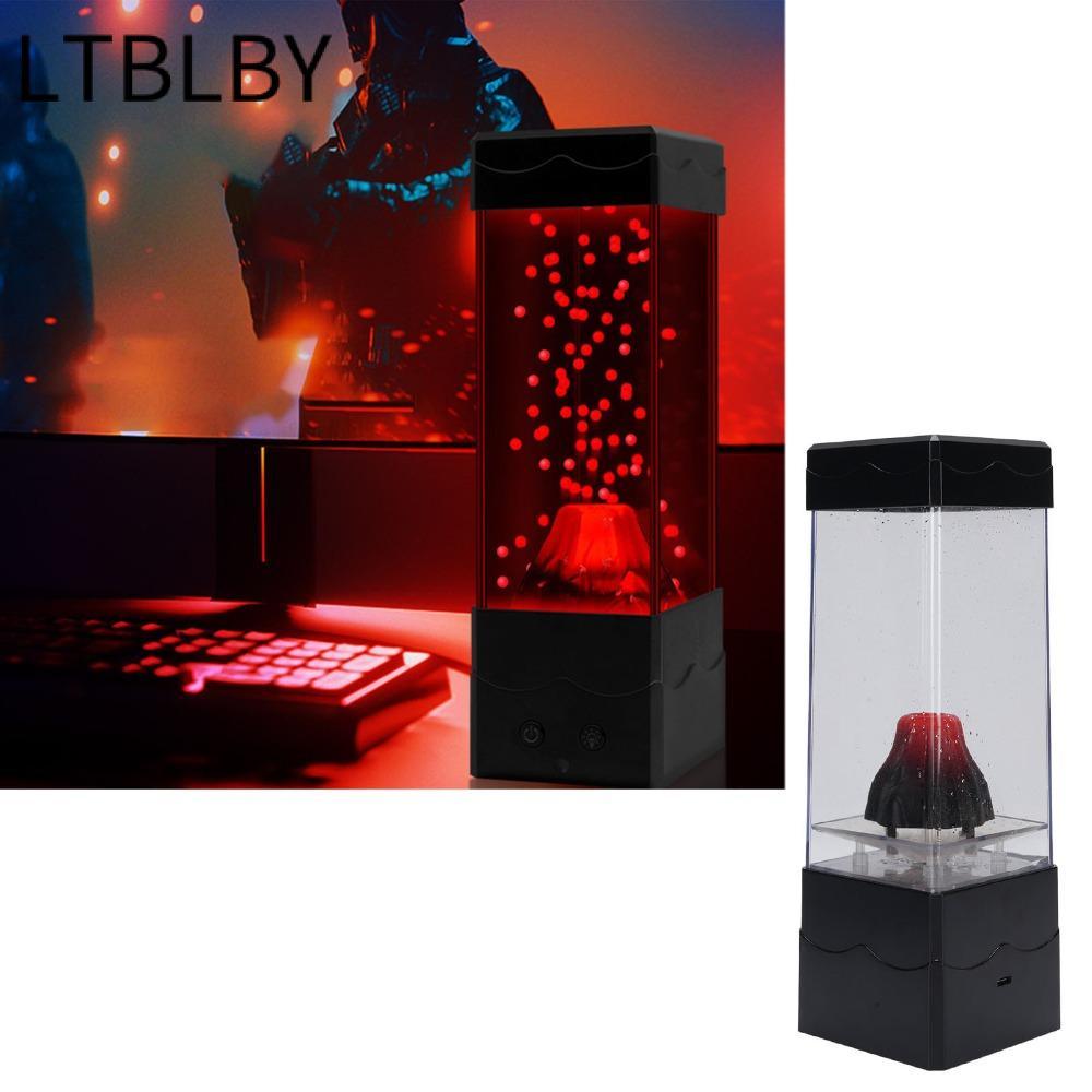 Đèn ngủ núi lửa LTBLBY, Nhiều chế độ chiếu sáng Đèn núi lửa LED chạy bằng USB, Hiệu ứng dung nham mà