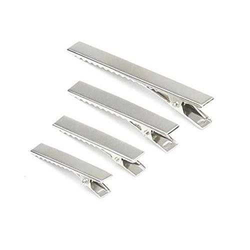 Alligator Hair Clips, Alligator clips for hair 40pcs Metal DIY Clips for Arts Crafts Projects