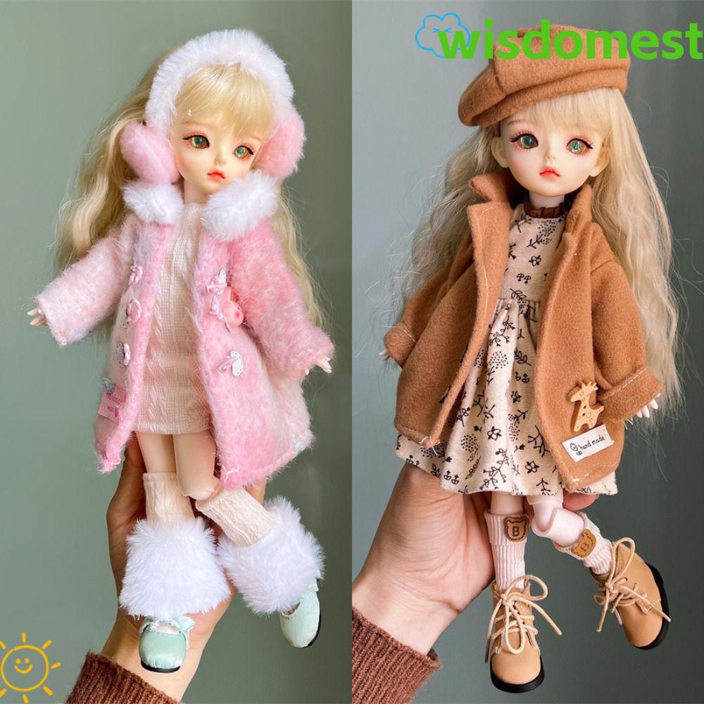 Quần áo búp bê WISSDOMEST 30cm, Bộ trang phục búp bê BJD đa phong cách DIY, Váy búp bê Mini hoạt hìn