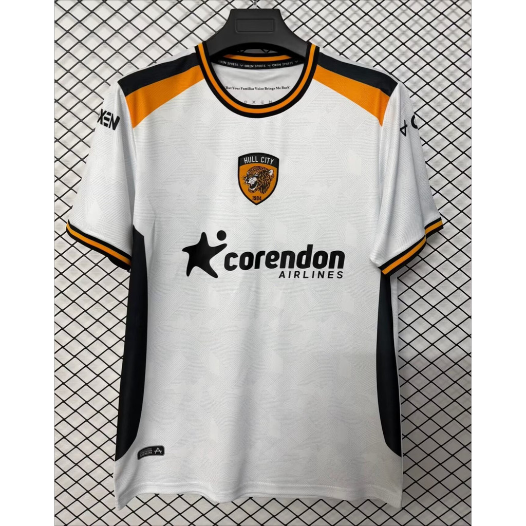 2627 Áo thun sân khách Hull City ngắn tay AAA + S-4XL