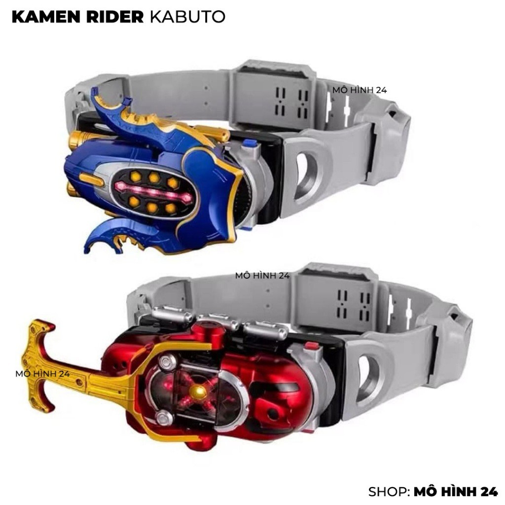 Thắt lưng siêu nhân mặt nạ Driver Kamen Rider Kabuto 1.5 và Gatack Zecter masked rider bọ hung drive