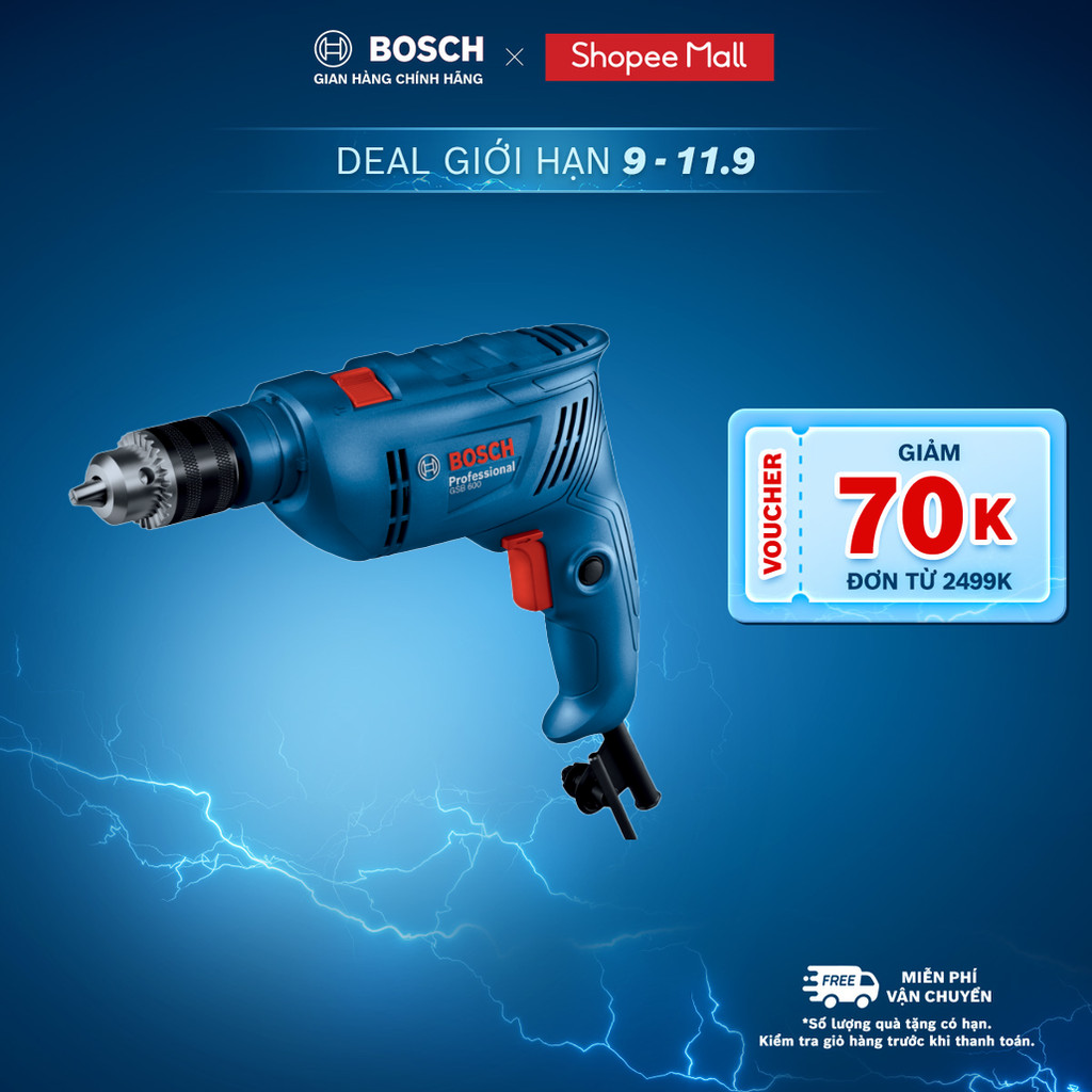 Máy khoan động lực Bosch GSB 600