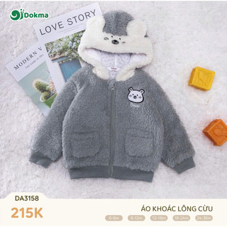  Áo khoác lông cừu Dokma DA3158  9-36M  