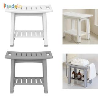 Ghế Tắm Có Kệ Bảo Quản, Dụng Cụ Sắp Xếp Chống Trơn Trượt Thay Giày Phân Tặng SPA Ghế Tắm Ghế Phòng Tắm Cho Phòng Khách