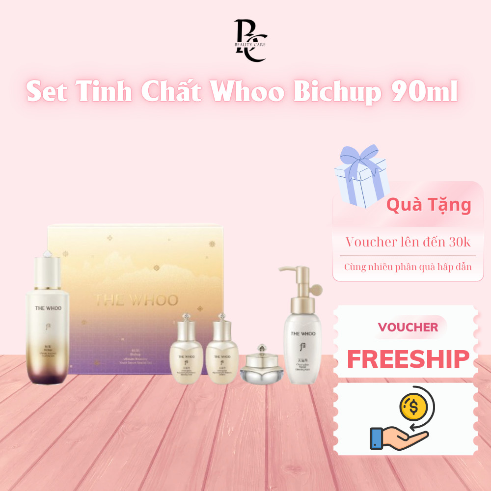 Set Tinh Chất Chống Lão Hóa WHOO Bichup Ultimate Recovery Youth Serum 90ml Mẫu 2025