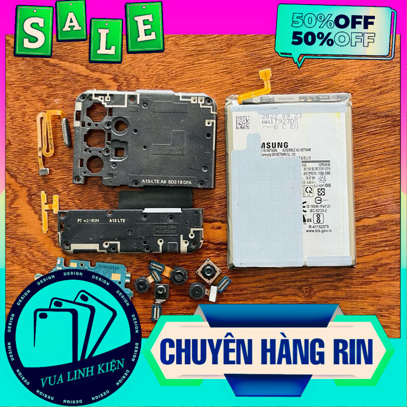 Linh Kiện Samsung A13 A135 / Camera trước sau,main sạc,cáp volume,loa ngoài,loa trong,cáp nối main,p