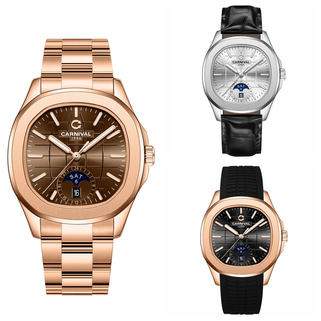 [Đủ các bản] Đồng Hồ Nam Carnival Aquanus 8113G - Hàng Chính Hãng