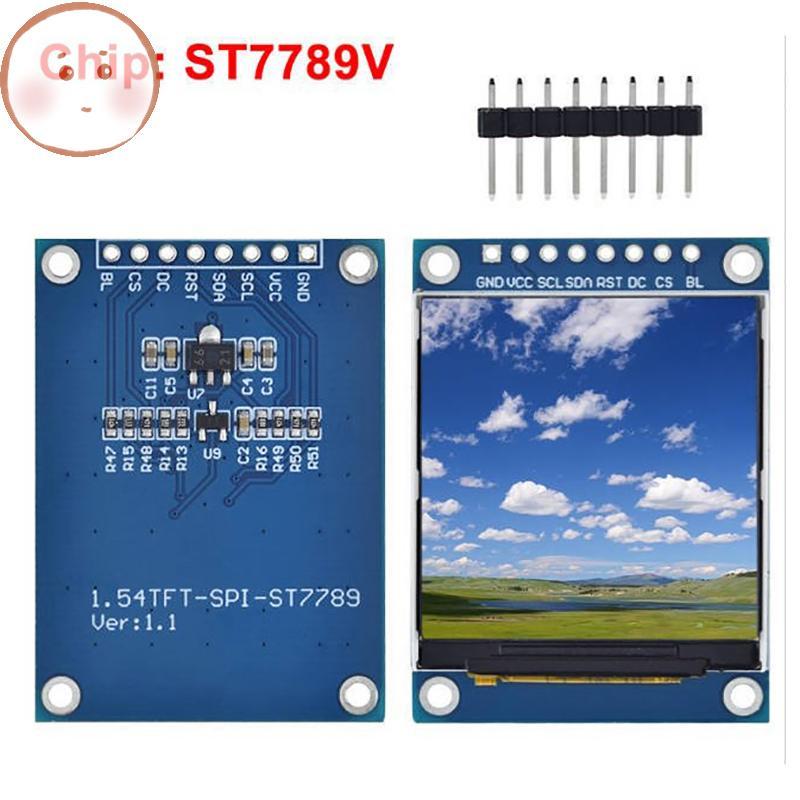 Onemetertomj 1.54 Inch 1.54 "Full Color TFT Display Module HD IPS LCD Màn hình LED 240x240 SPI Giao 