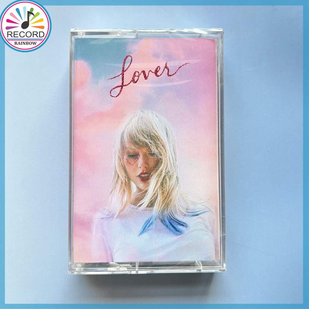 Taylor Swift Lover Băng Cassette Tape + Booklet Băng Cassette Tape Brand New [Sealed] VNTFOT