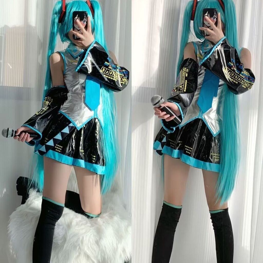 Hatsune Miku Cosplay Outfit - Style JK, Phù Hợp Số 5107