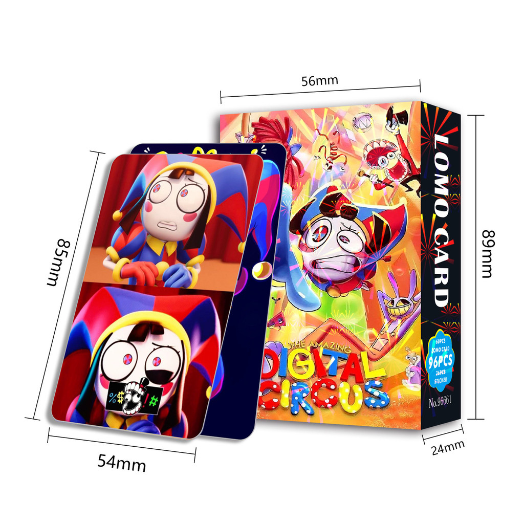 92-96 Chiếc Manhwa Manga GOAT Movie Lomo Cards The Amazing Digital Circus NANA Codename Anastasia Pa