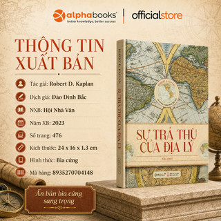 Sách - Sự Trả Thù Của Địa Lý - Robert Kaplan (Tái bản mới nhất) (Omege Plus)