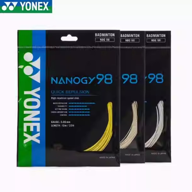 Dây vợt cầu lông YY YONEX YONEX NBG98 Chống thắt nút Đàn hồi cao CH Sản phẩm chính hãng nhập khẩu từ