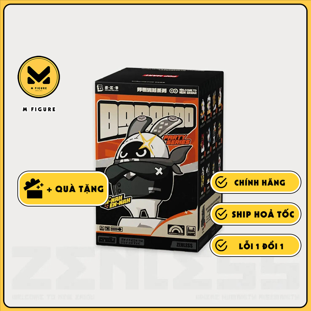 MÔ HÌNH Blind Box BangBoo - Zenless Zone Zero - Pop Mart Blind Box Figure (MiHoYo) PACK CHÍNH HÃNG
