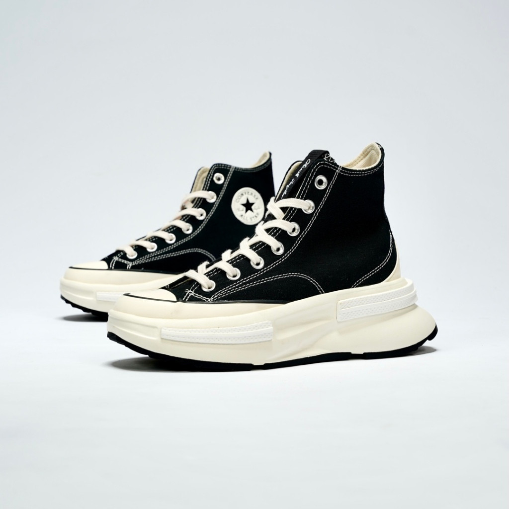 Giày Converse Run Star Legacy màu đen đế dày cao cổ cao