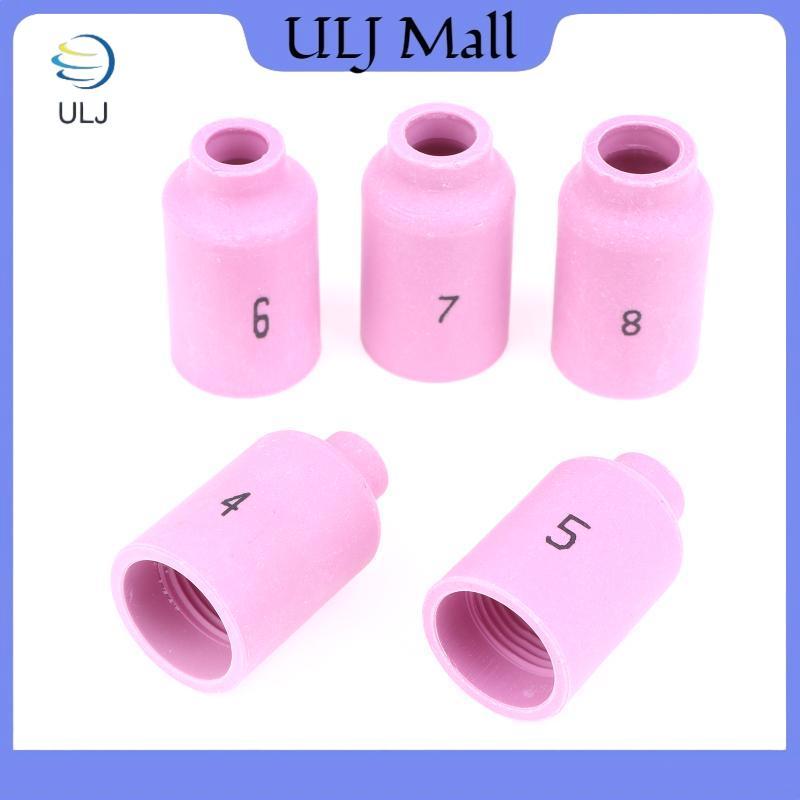 ULJ 42mm 54N14 54N15 54N16 54N17 54N18 Vòi phun gốm Alumina cho phụ kiện đèn pin hàn TIG WP17 18 26 