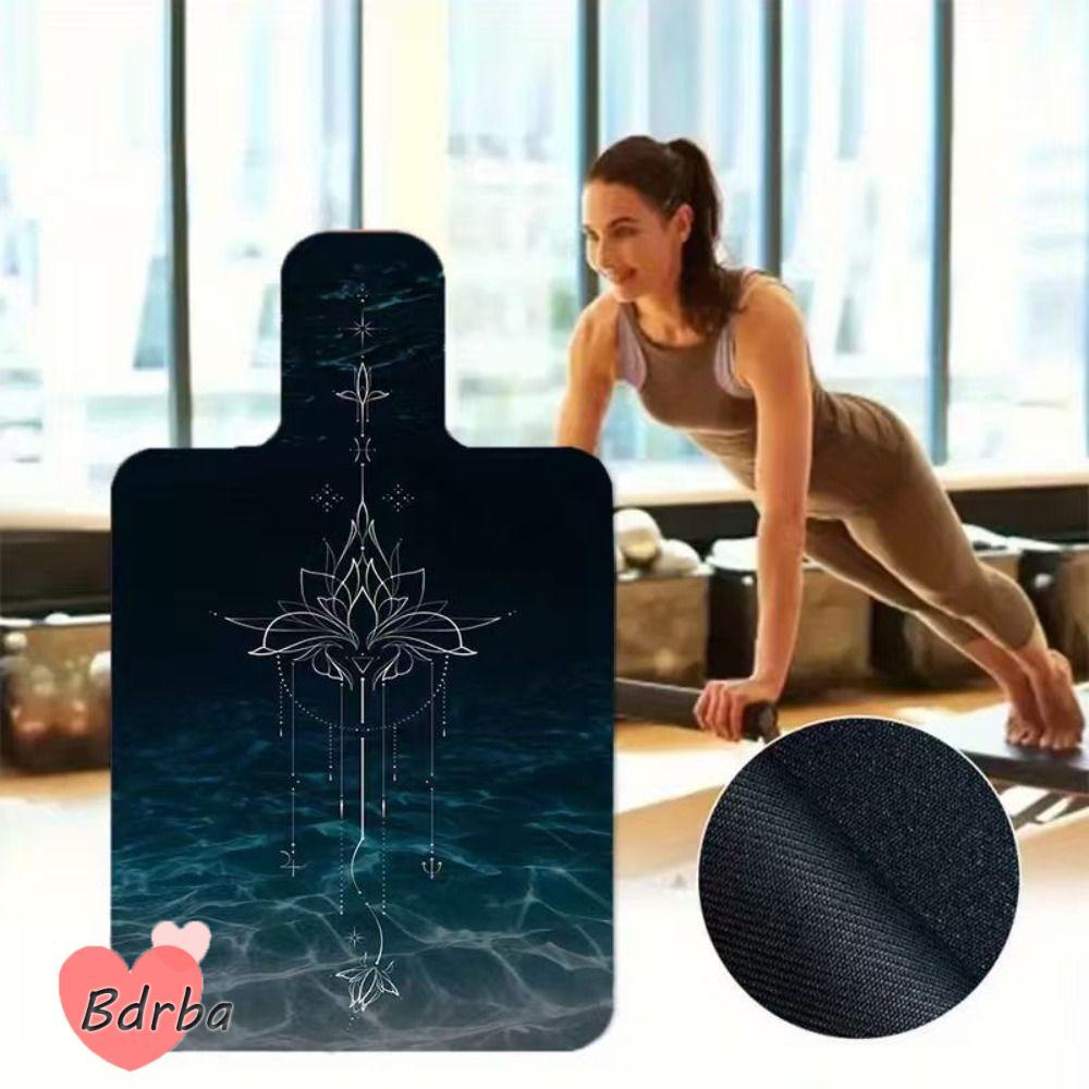 Thảm tập Pilates BDRBA, Thảm cải cách Pilates siêu mỏng chống trượt, Máy cải cách cơ thể lông cừu th