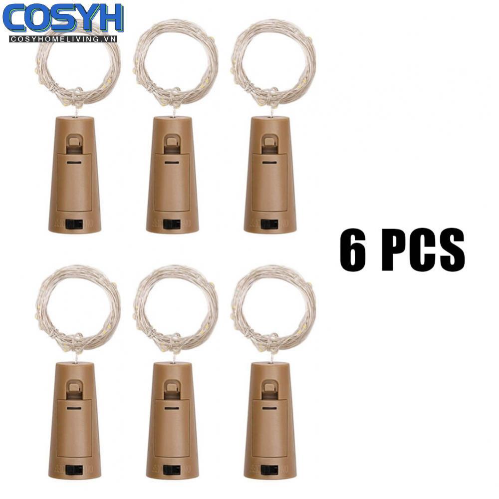 <cosyh>Wine Bottle Light 10 Bulbs LED Batteries Installed For Party High Quality