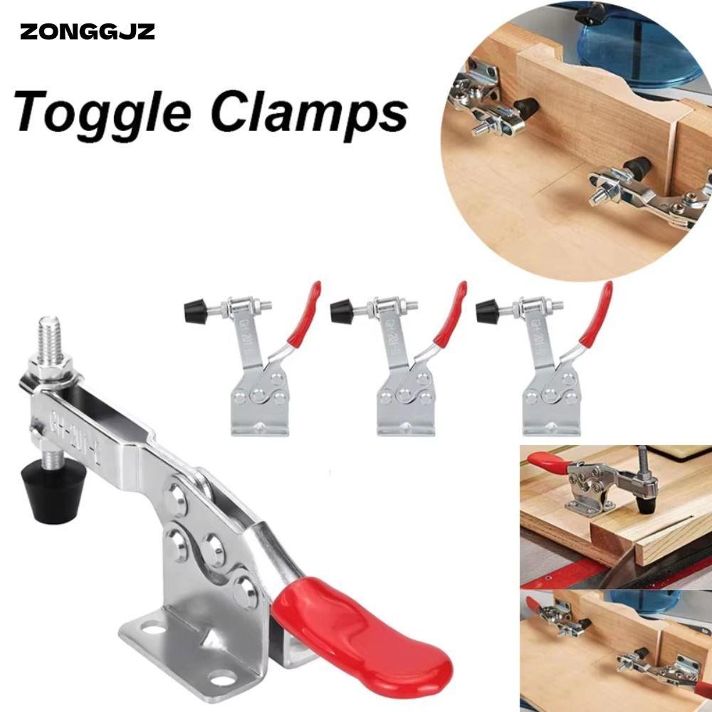 Kẹp chuyển đổi ZONGGJZ, Kẹp cố định hàn dụng cụ cầm tay GH201-B, Kẹp ngang kim loại kéo đẩy nhanh ph
