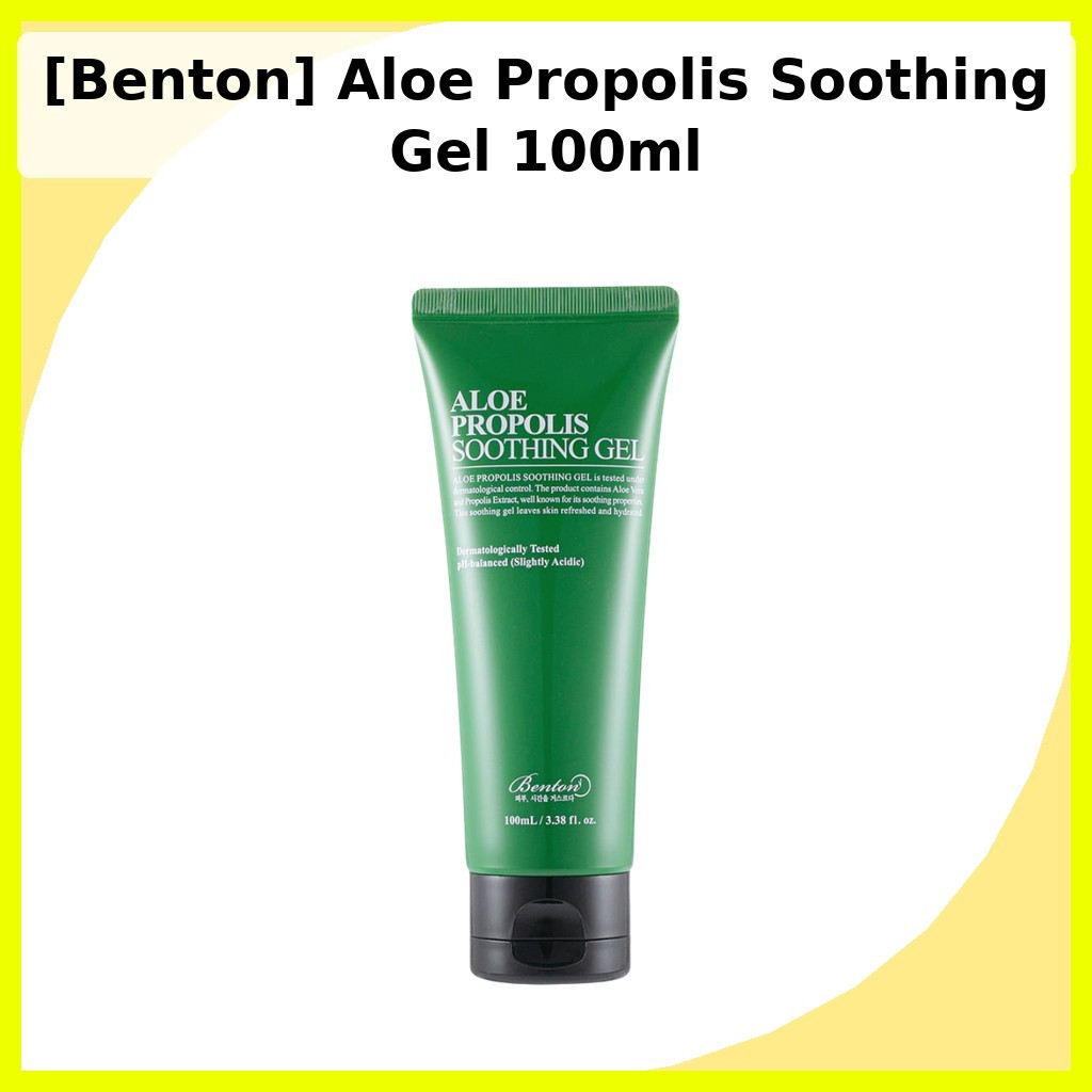 [Benton] Gel làm dịu nha đam 100ml / Gel lô hội Hàn Quốc / Kem dưỡng ẩm nhẹ / Chính hãng 100% của AE