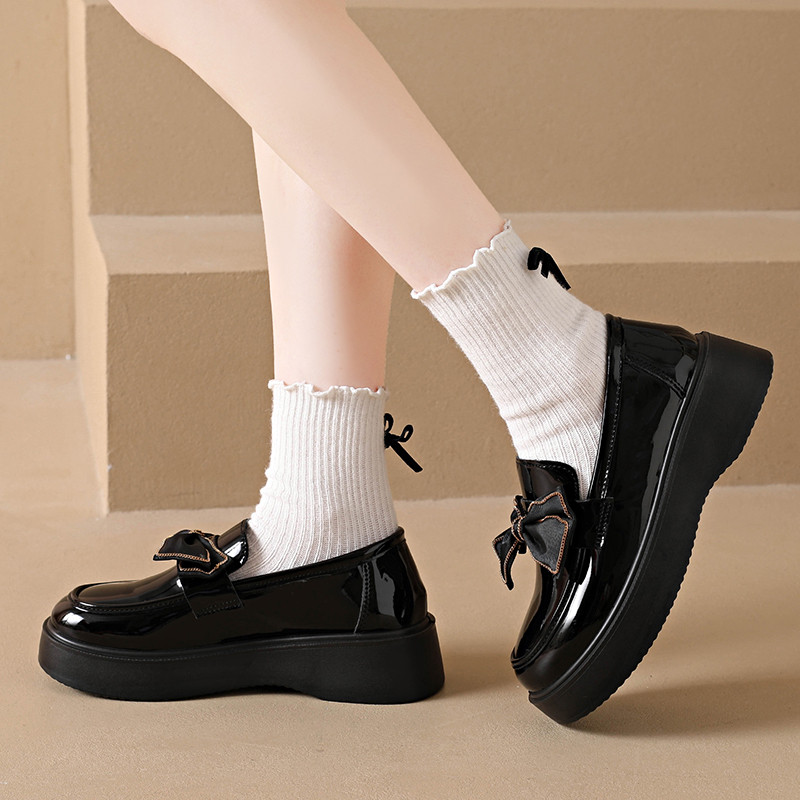 Giày lười nữ Moccasin Giày lái xe Slip On Leather Walking Comfort Wide Fit