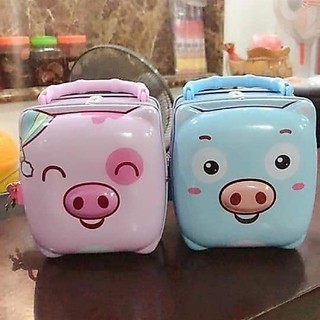Két sắt mini hình con heo cho bé yêu
