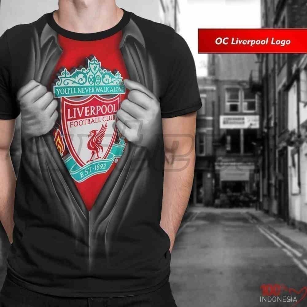 2026 3d thời trang Fullprint Distro Áo thun, Oc Liverpool Football - Fullprint T-shirt Distro