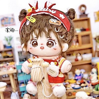 Vải lông uốn 8cm may tóc Doll KPOP