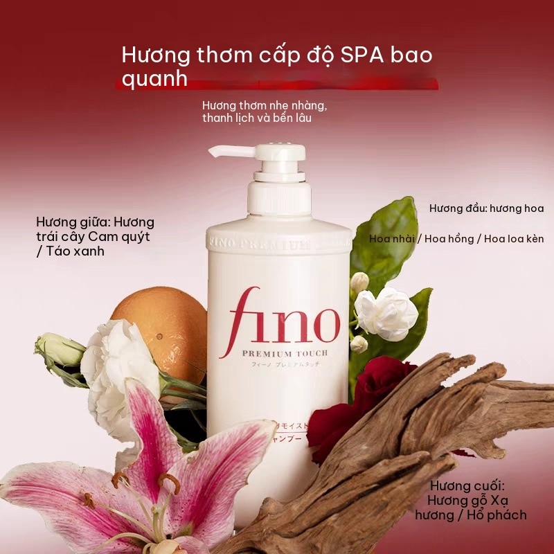 Bộ Dầu Gội Xả Fino Premium Touch Kiềm Dầu Bồng Bềnh Phục Hồi Tóc Hư Tổn Dầu Gội Fino Nhật Bản Mềm Mư