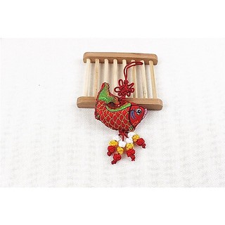 Móc khoá thổ cẩm vintage boho