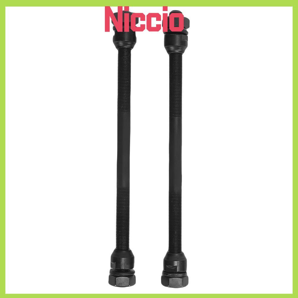 NICIO 2 Trục Xe Đạp, Trục Trung Tâm Xe Đạp Thép 190mm, Bền Chắc Chắn Dài 190mm Đường Kính 10mm Trục 