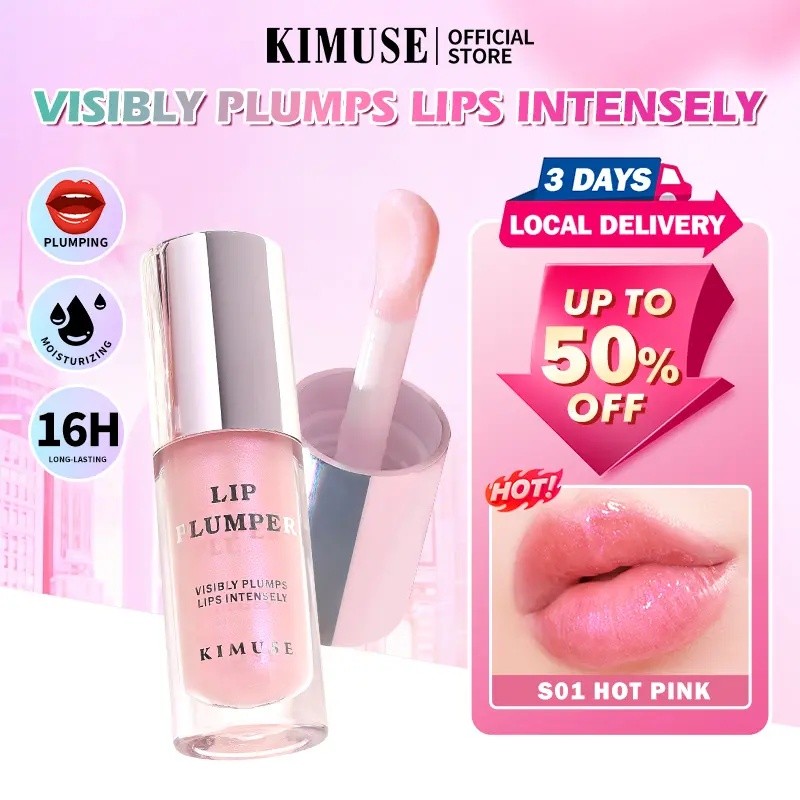 [FDA] Kem dưỡng môi KIMUSE Son dưỡng ẩm lâu trôi Môi dưỡng ẩm Trang điểm môi 1 chiếc 5ml
