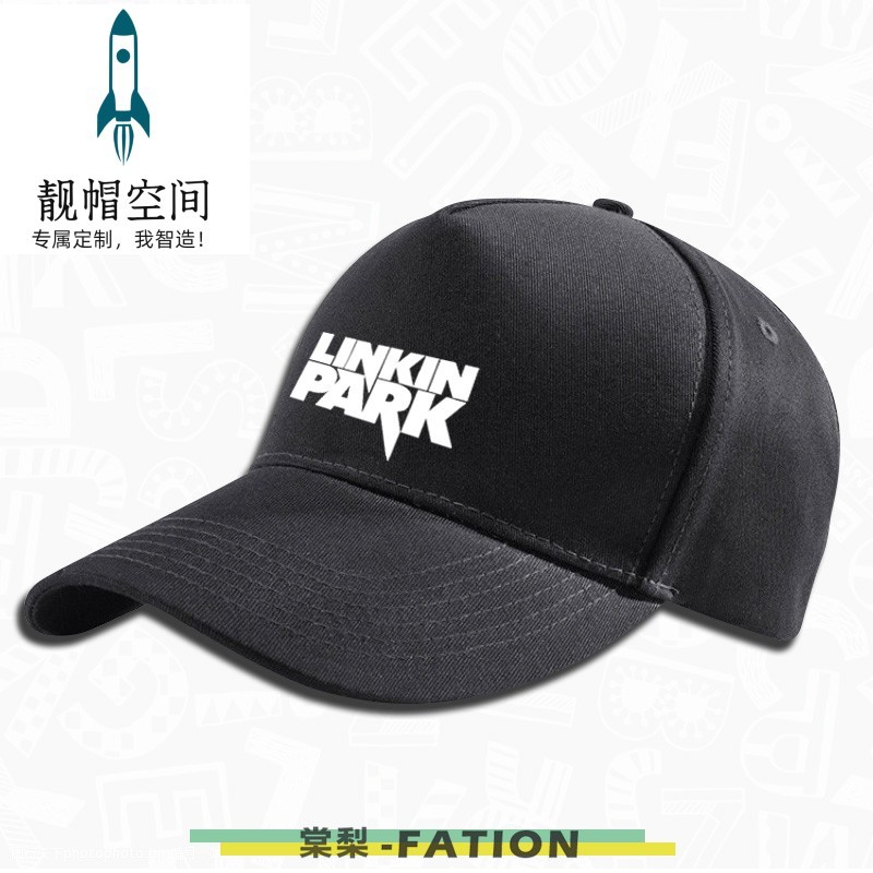 [Ưu đãi đặc biệt] linkin park Music Rock Band linkin park In Fan Song Fan Hat Cap Cong Vành Hợp Thời