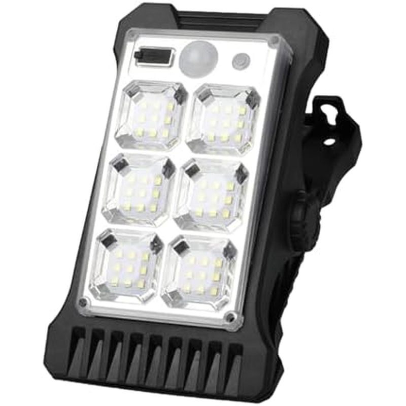 Clip On Fence Solar Lights – Motion Sensor Step Lamps, USB Charging Wall Fixtures | Waterproof Energ