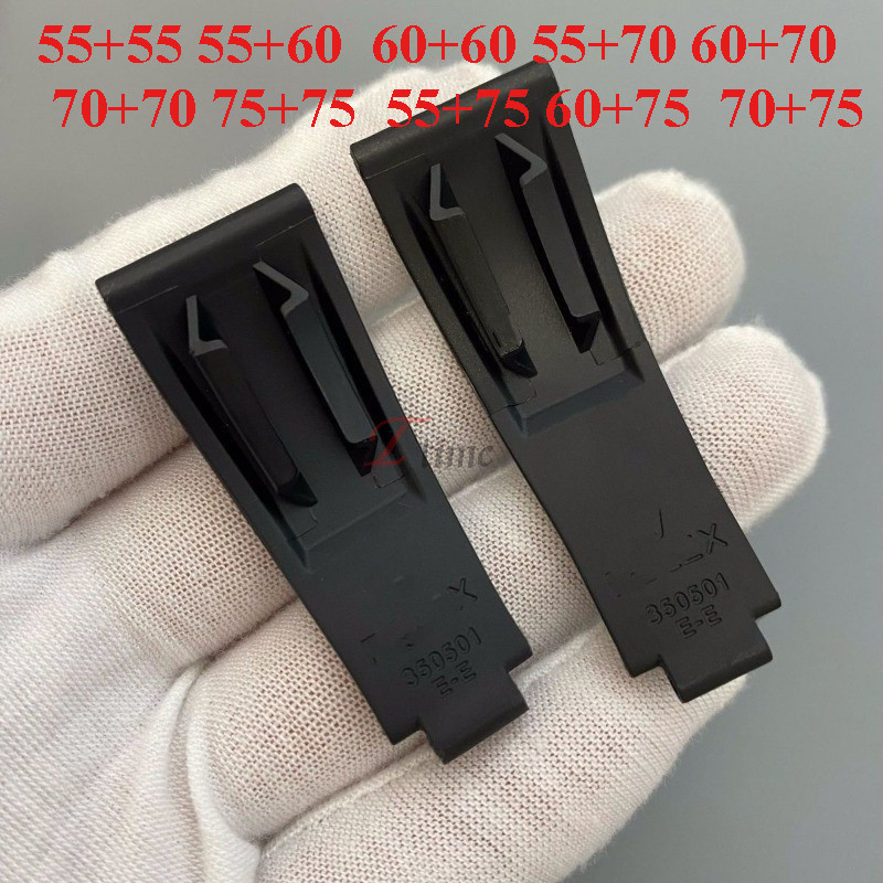 7/17✈Dành Cho R-olex 20 Mm Dây Đeo Silicon Cao Su Chống Thấm Nước Cao Su Cho Daytona Submariner GMT 