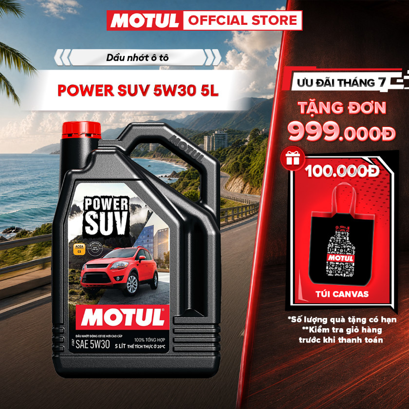 Dầu nhớt xe ô tô MOTUL POWER SUV 5W30 5L
