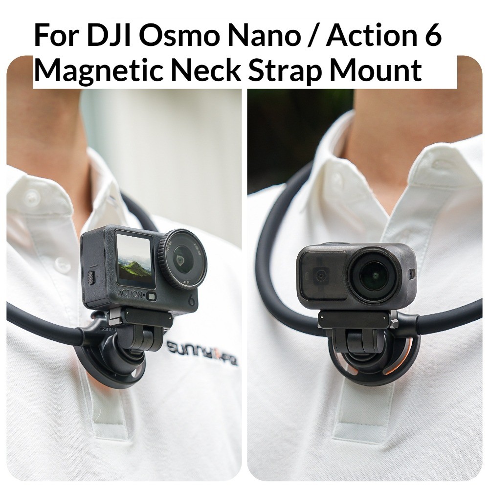 Dành Cho DJI Osmo Nano Dây Đeo Cổ Gắn, Dành Cho DJI Osmo Action 6 Dây Đeo Cổ Từ Tính, Dành Cho DJI O