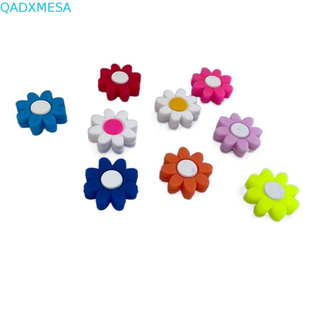 QADXMESA Giảm Rung Vợt Tennis Hình Hoa, Đệm Giảm Rung Silicon Mini, Chống Rung Di Động Cho Vợt Tenis