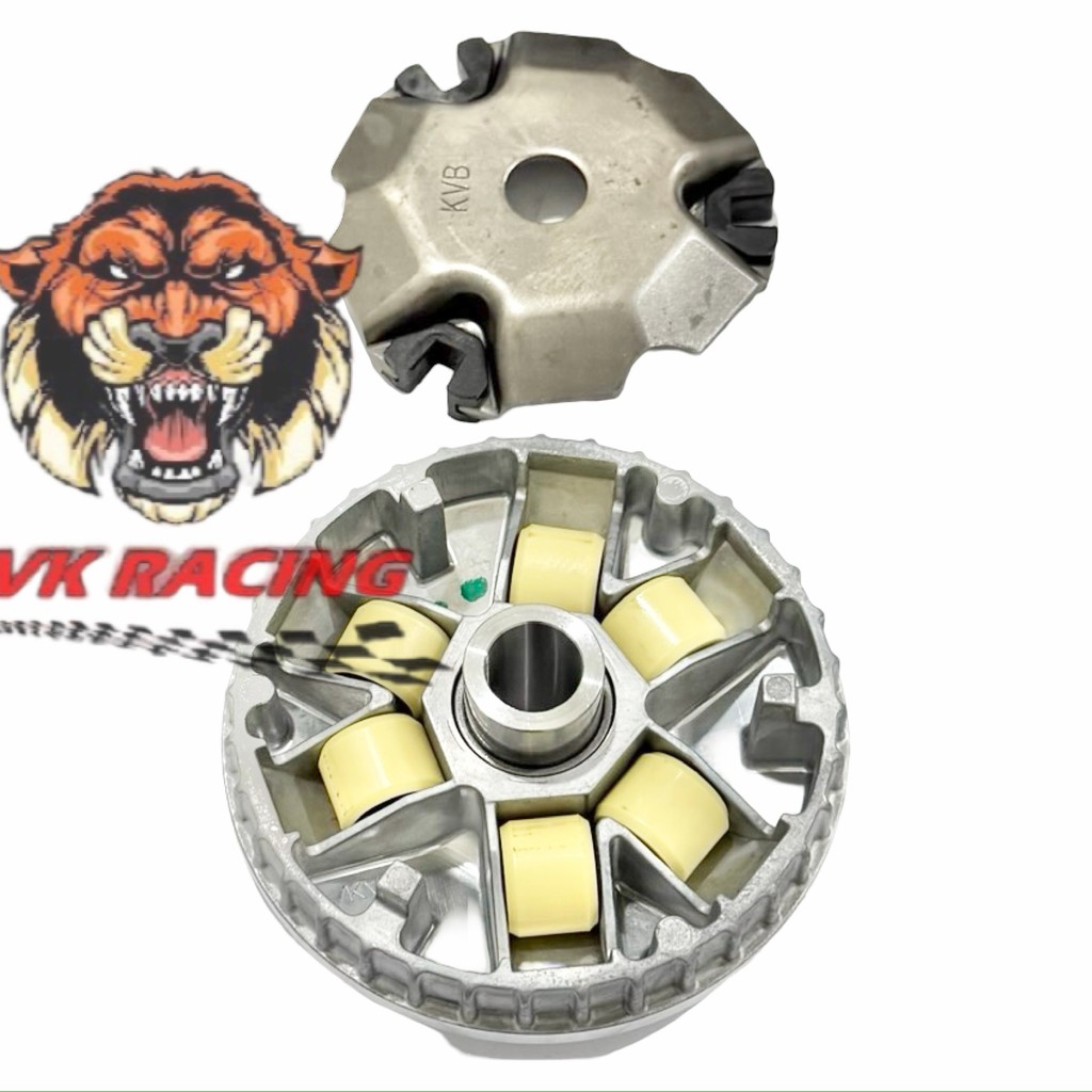 Bộ nồi trước 5 chi tiếc ( chén bi + bi nồi + sắt chặn bi + cao su trược + ắc nồi ) air blade 110 - a