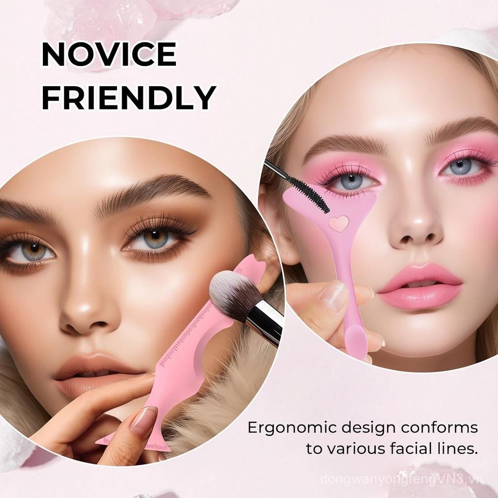 Bộ 3 Bút Kẻ Mắt DAGEDA, Thích Hợp Cho Phấn Mắt, Bút Kẻ Mắt, Tấm Chắn Mascara, Miếng Dán Lông Mày Sil