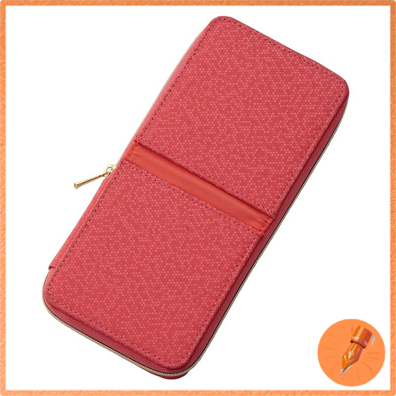 Raymay Fujii Patarino M Pen Case Pencil Box Light Pink and Pink Variants